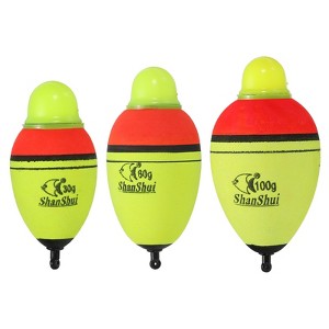 Unique Bargains EVA Fishing Slip Bobber Set for Saltwater Freshwater Fishing - 1 of 4