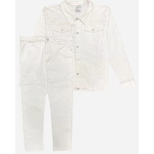 Men’s Tuxedo Jean Suit Classic Slim Fit - 1 of 4