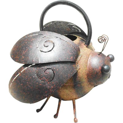 Handmade Multicolor Iron Bee Garden Watering Can