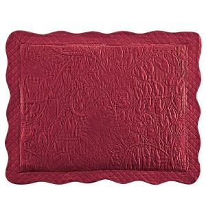 Collections Etc Leaf Print  Sham - 1 of 3