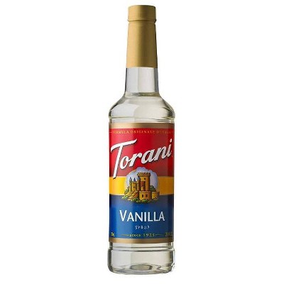 Torani Vanilla Syrup 12 7 Fl Oz Target