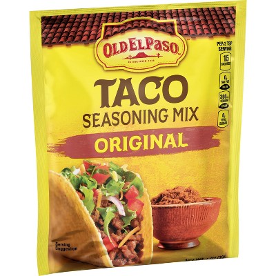 Old El Paso Taco Seasoning Mix Original 1oz