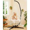 Greenstell Hammock Chair with Backrest - Swing Chair for Indoor and Outdoor Use, Holds 350 Pounds - 2 of 4