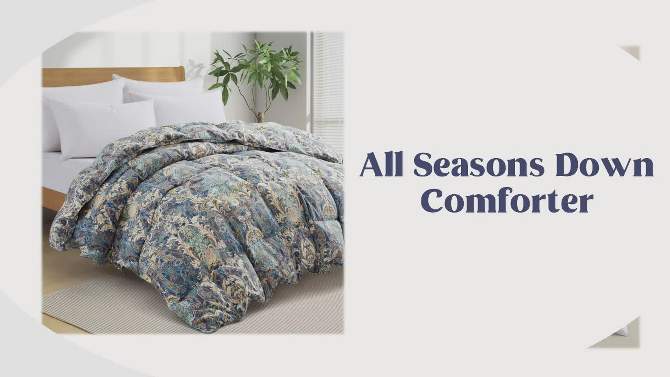 Peace Nest Ultra Soft All Season Down Comforter, 2 of 10, play video