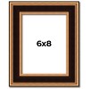 PosterPalooza | Photo Size Weathered Gold Picture Frame - UV Acrylic, Foam Board Backing, Hanging Hardware - 2 of 4