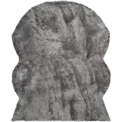 Faux Sheep Skin FSS115 Power Loomed Indoor Rugs - Safavieh