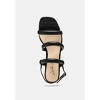 Slater Croc Skin Faux Leather Block Heel Sandals - 4 of 4