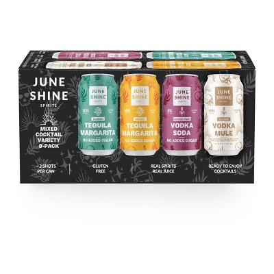Juneshine Cocktail Variety - 8pk /12 Fl Oz Cans : Target