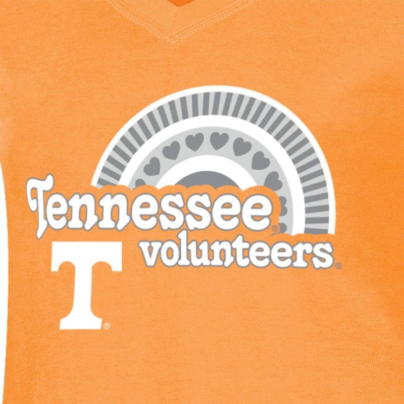 NCAA Tennessee Volunteers Girls&#39; V-Neck T-Shirt, 3 of 4