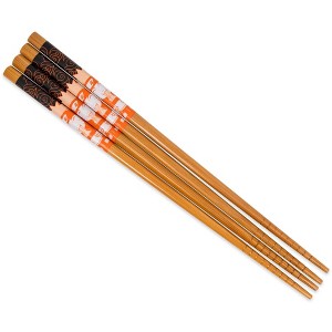 Just Funky Naruto: Shippuden Ramen Bamboo Chopsticks | Set of 2 - 1 of 4