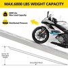 Loading Ramps for Pickup Trucks,ATV Ramp Loading Ramps for Motorcycles, ATV/UTV, Lawn mowers, Tractors - 2 of 4
