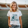 Simply Sage Market Women's Team Halftime Distressed - Green Short Sleeve Graphic Tee - 2 of 4
