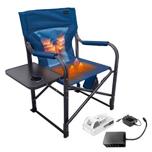 Bliss Hammocks 24 Volt Heated Directors Seat Steel Camping Chair - 1 of 4