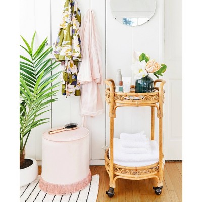 45" X 30" Artificial Palm In Pot White - Opalhouse™ : Target