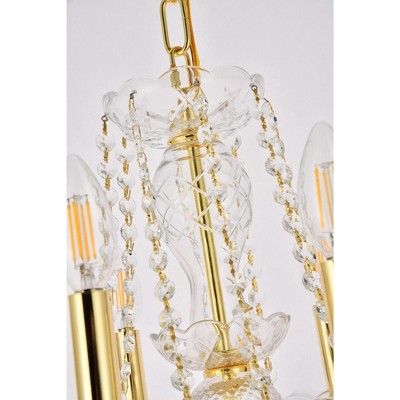 Princeton 20'' Chrome Chandelier with Clear Royal Cut Crystal