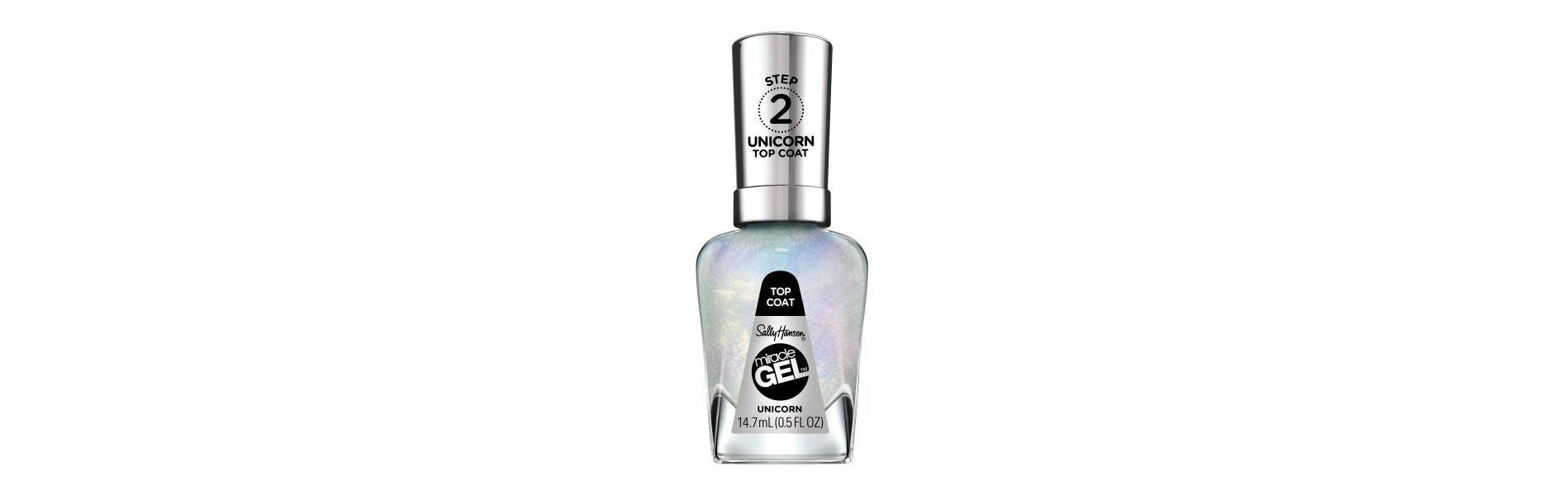 Sally Hansen Miracle Gel Nail Polish - Special Effects Top Coat - 106 Unicorn Top Coat - 0.5 fl oz