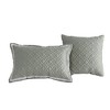 Riverbrook Home 9pc King Noble Tencel Comforter Bedding Set Sage Green: Includes Euro Shams & Decorative Pillows - 3 of 4