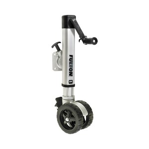 Fulton 1413020134 1,600 Pound Lift Capacity Versatile Bolt/Weld On F2 Trailer Tongue Jack for Marine, Utility, and Recreational Uses, Twin Track - 1 of 3