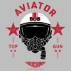 Girl's Top Gun: Maverick Aviator Bob Helmet T-Shirt - 2 of 4