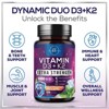 Vitamin D3 5000 IU with K2 100mcg - Complex Softgels Bone Teeth & Immune Support - 120 Softgels By Hello Lovely! - 4 of 4