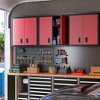 Garage Wall Mounted Storage Cabinet with Two Doors and One Shelf, Lockable Metal Wall Cabinet, Hanging Tool Cabinet for Garage Utility Room - 3 of 4