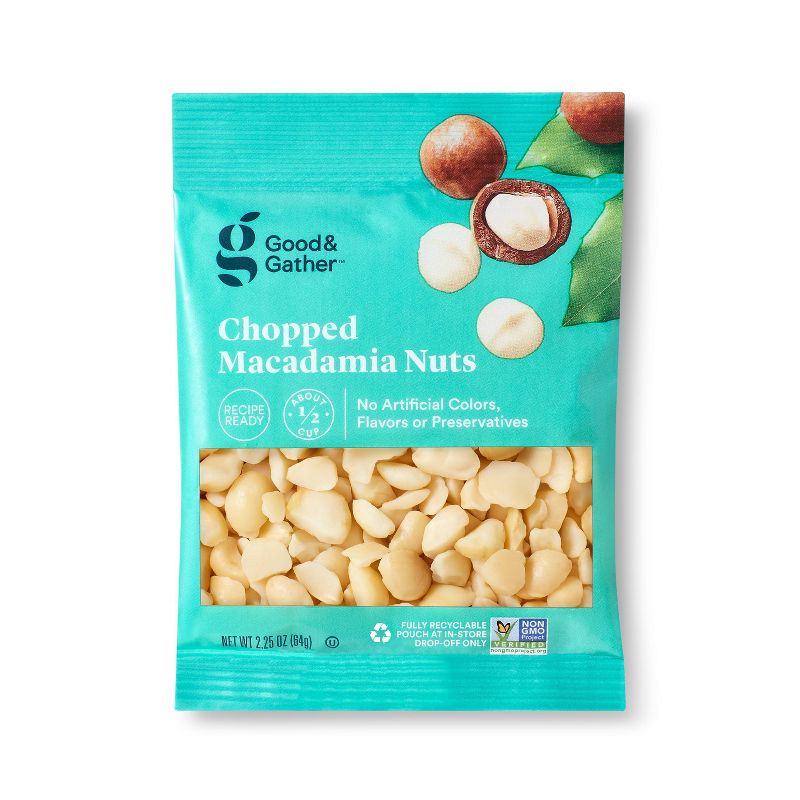 Macadamia Nuts - 2.25oz - Good &#38; Gather&#8482;, 1 of 5