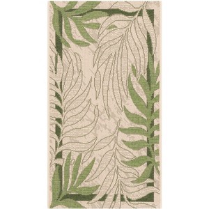 Courtyard CY7836 UV & Stain Resistant Non-Shedding Power Loomed Indoor/Outdoor Rugs - Safavieh - 1 of 4