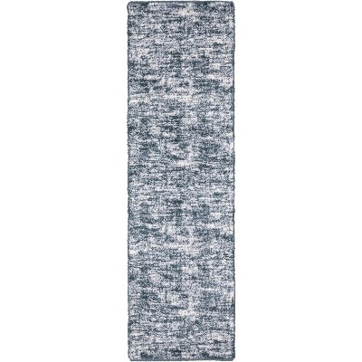 Oriental Weavers Galileo GAL08 Dark Teal / Ivory Indoor Area Rug - 2'3" x 7'6"