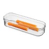 iDesign Drawer Organizer Bin - Set of 3 - Clear - 2 of 4