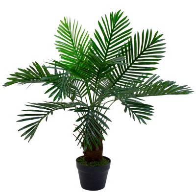 Northlight 35" Green Artificial Miniature Potted Palm Plant