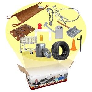 Street Fight Match Accessory Set for WWE & AEW Wrestling Action Figures - 1 of 3