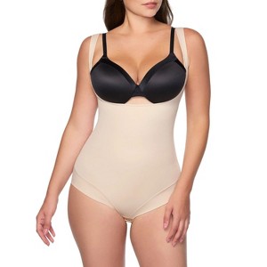 TC Fine Intimates Womens Shape Away Open Bust Bodybriefer - 1 of 4