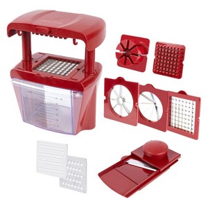 Curtis Stone Chop Chop All-In-One Prep Tool Refurbished Red - 1 of 4