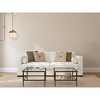 Elegant Lighting Eclipse 1 Light Brass plug in pendant With Frosted White Glass - 2 of 4