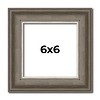 PosterPalooza | Square Weathered Black Picture Frame - UV Acrylic, Foam Board Backing, Hanging Hardware - 2 of 4