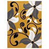 Luxe Weavers Floral Modern Indoor Area Rug for Living Rooms - 2 of 4