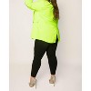 Women's Button Front Blazer - GEEGEE - 2 of 4