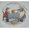 Doll Clothes Superstore Bib Apron Kitchen Or Restaurant Adjustable Neck Waist Straps Thanks For Daily Bread Motif - 4 of 4