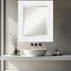 Amanti Art Luxe Beveled Framed Bathroom Vanity Wall Mirror - 4 of 4