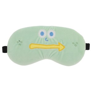 Unique Bargains Soft Cartoon Sleep Mask Arrow Green 1 Pc - 1 of 4