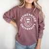 Simply Sage Market Women's Graphic Sweatshirt Motherhood University Crown - 2 of 3