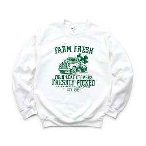 Simply Sage Market Women's Graphic Sweatshirt Farm Fresh Shenanigans - 1 of 3
