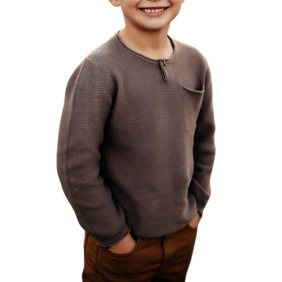 Boy's Dayton Cotton Sweater - ME & HENRY