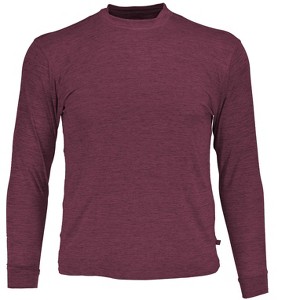 Banana Boat UPF 50+ Men's 4-Way Stretch Long Sleeve Tee Shirt | Space Dyed - 1 of 3