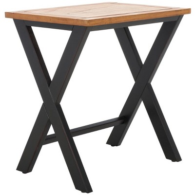 Jack Black and Oak Rectangular Stacking Tray Tables