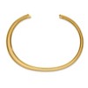 Black Bow Jewelry 37mm 14k Yellow Gold Polished Solid Cuff Bangle Bracelet - 2 of 4
