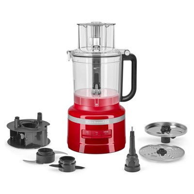 KitchenAid 13 Cup Food Processor - Empire Red - KFP1318ER