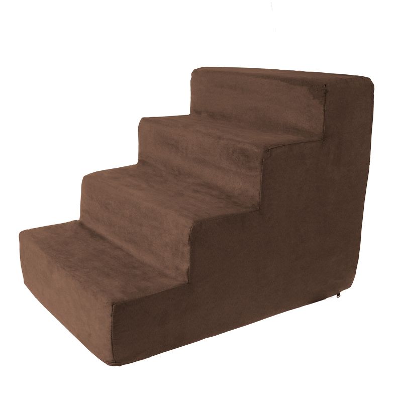 Pet Adobe High Density Foam Stairs for Pets - Brown, 1 of 6