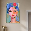 Art Remedy Violeta s Hair with Flowers Beach Life Inspired Wall Art Framed - 2 of 4