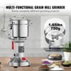 VEVOR 750g Electric Grain Mill Grinder, High Speed 2000W Commercial Spice Grinders, Stainless Steel Pulverizer Powder Machine - 3 of 4